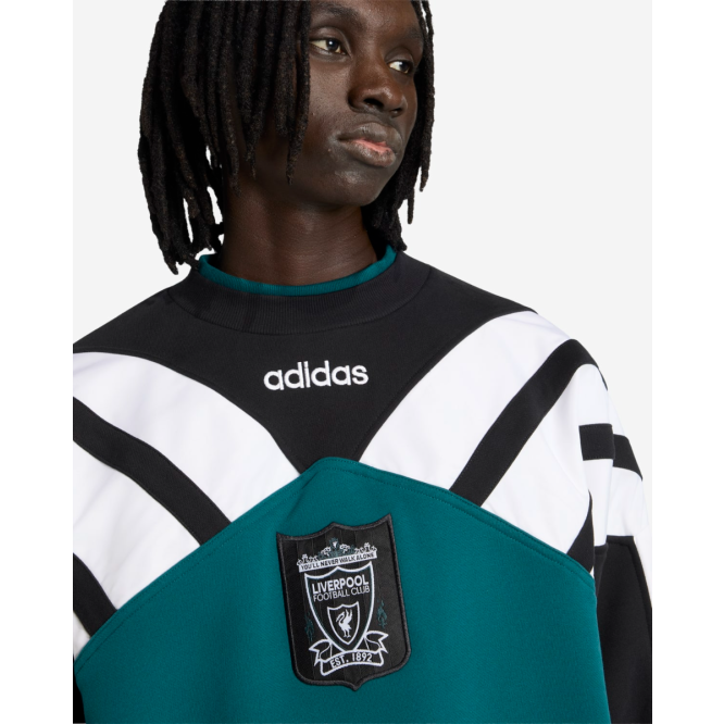 🟢⚪**經典重現！Adidas Bringback Liverpool 利物浦 1995-96 圓領衛衣 KA8098