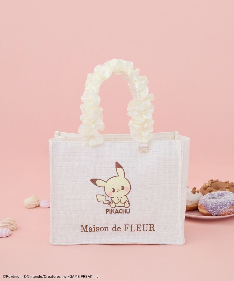 🎀【預訂】 PokePeace x Maison de FLEUR Tote Bag - Pikachu