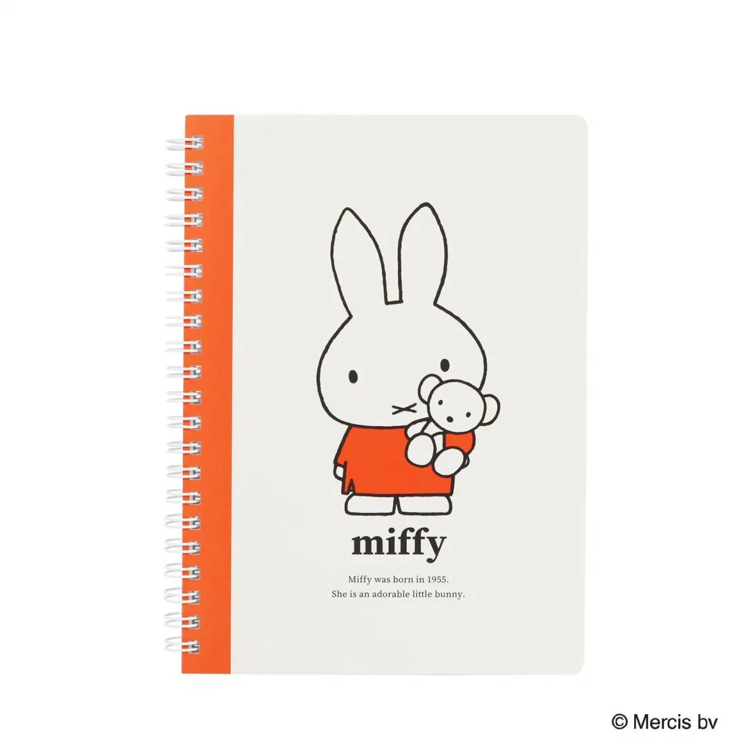MIFFY NOTE 橙色 抱熊