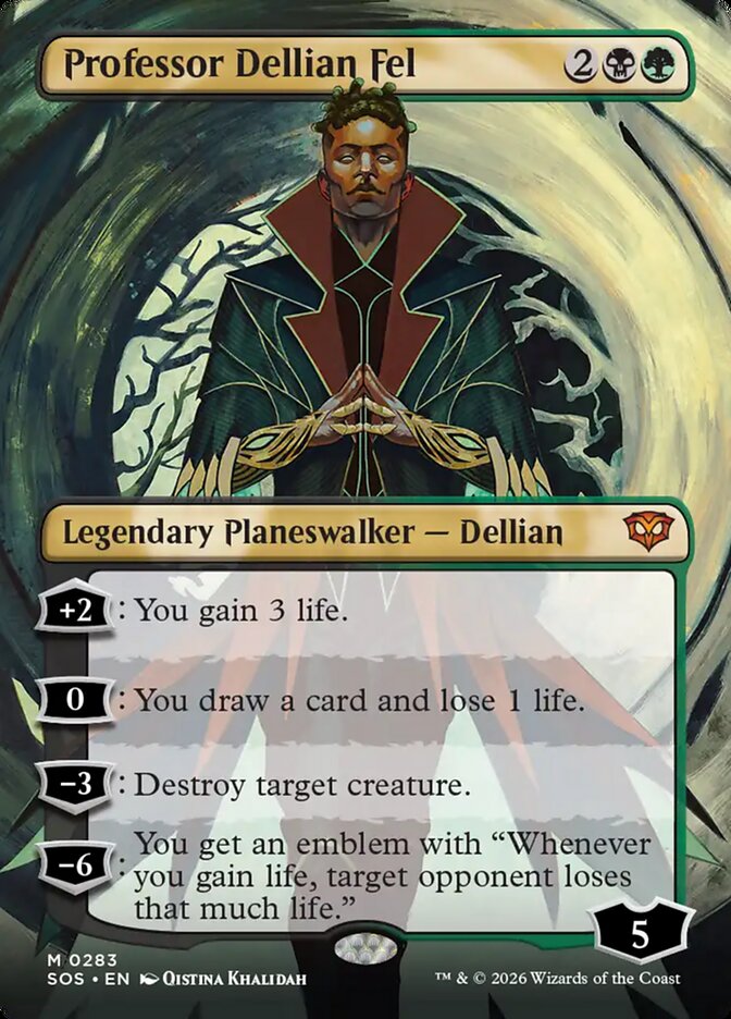 [EN] Professor Dellian Fel [SOS-283] M