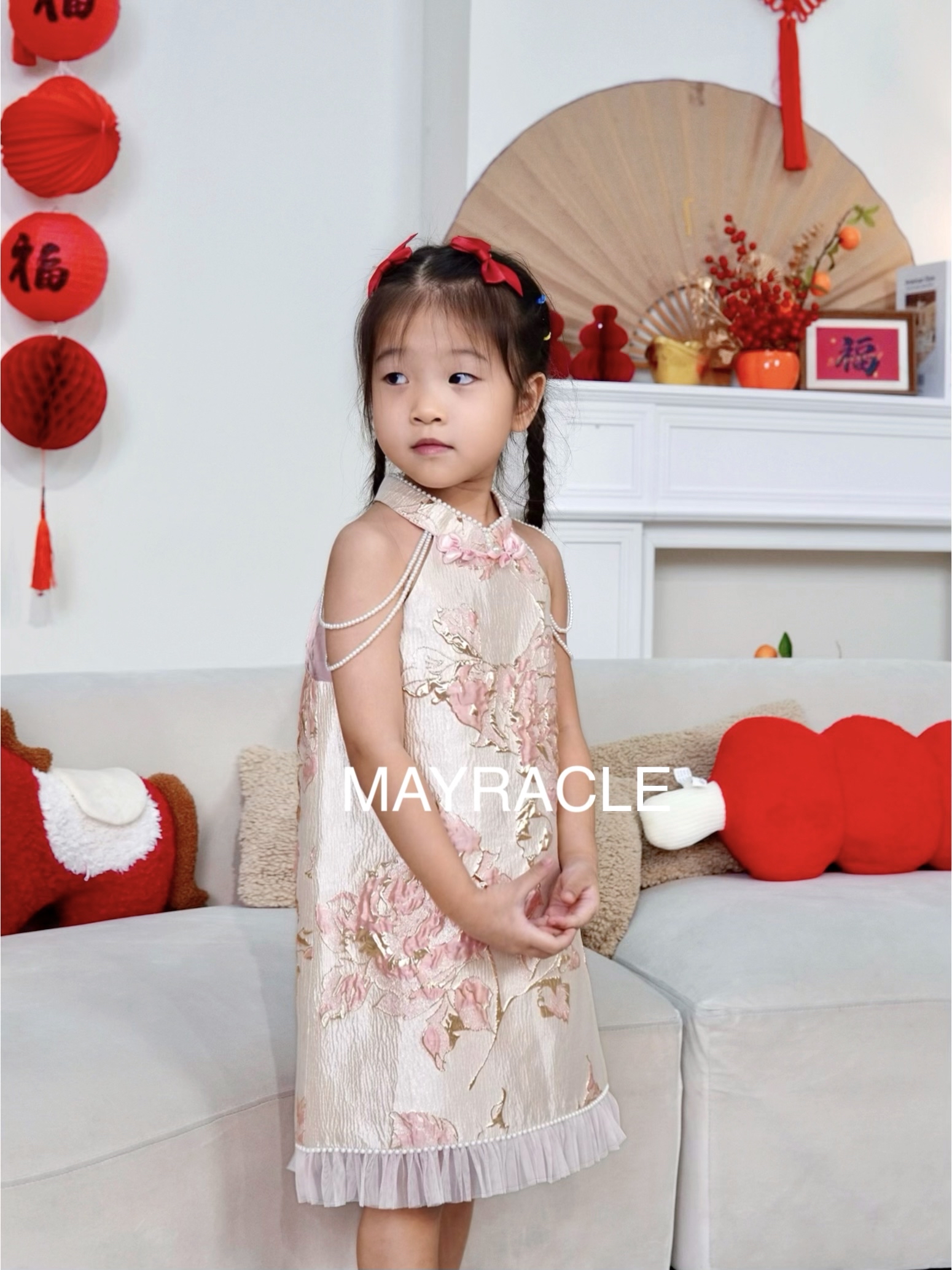 [PRE-ORDER] CNY 2027 Shun (顺) Girl Cheongsam