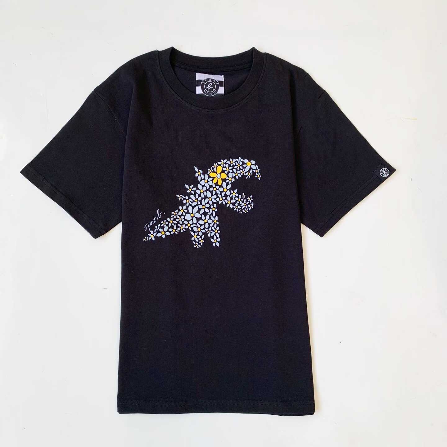 預訂SPORT b. by agnès b. Flower Dino短袖Tee [貨號26A521]