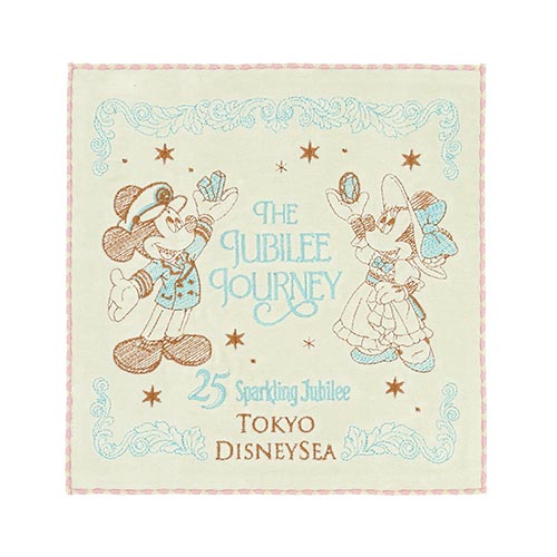 【預訂】DisneySea 25th The Jubilee Journey - 方巾
