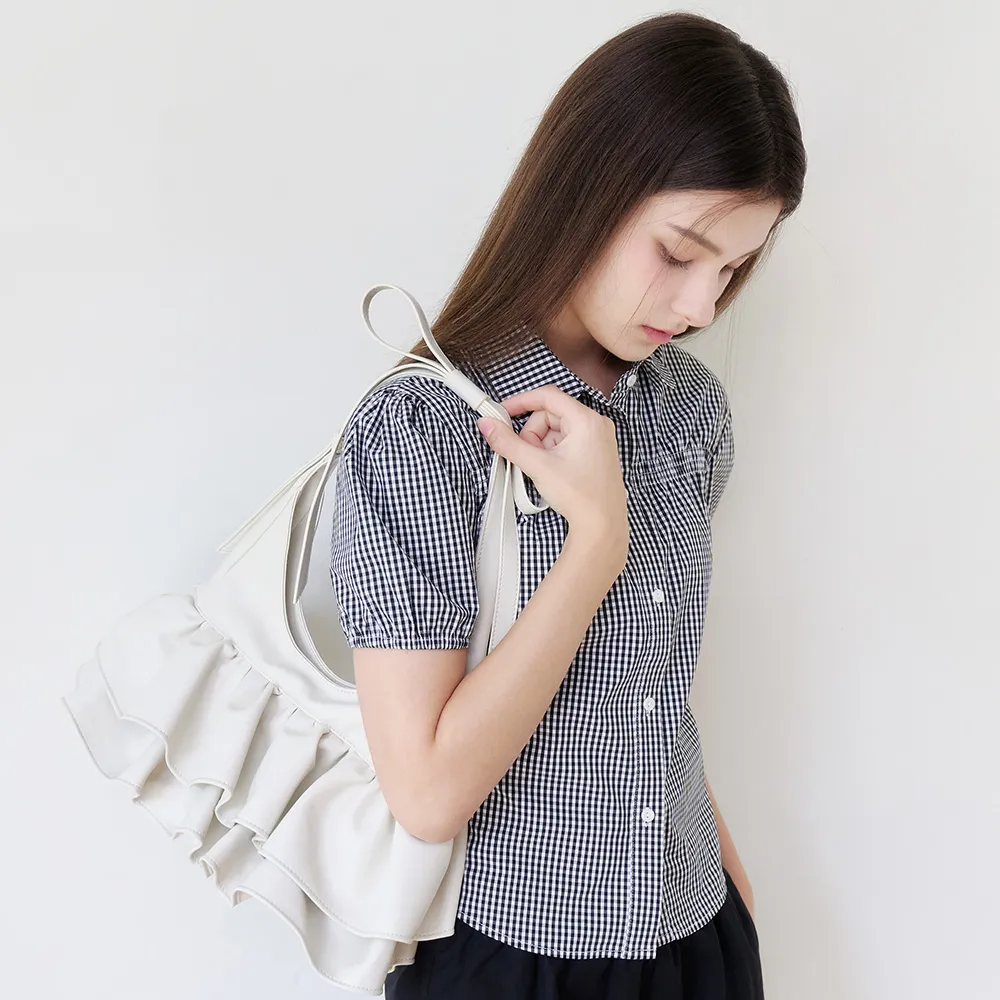 ALKI ALKA] Rivv Ruffle Bag (3種) | Phoebechin 韓國代購
