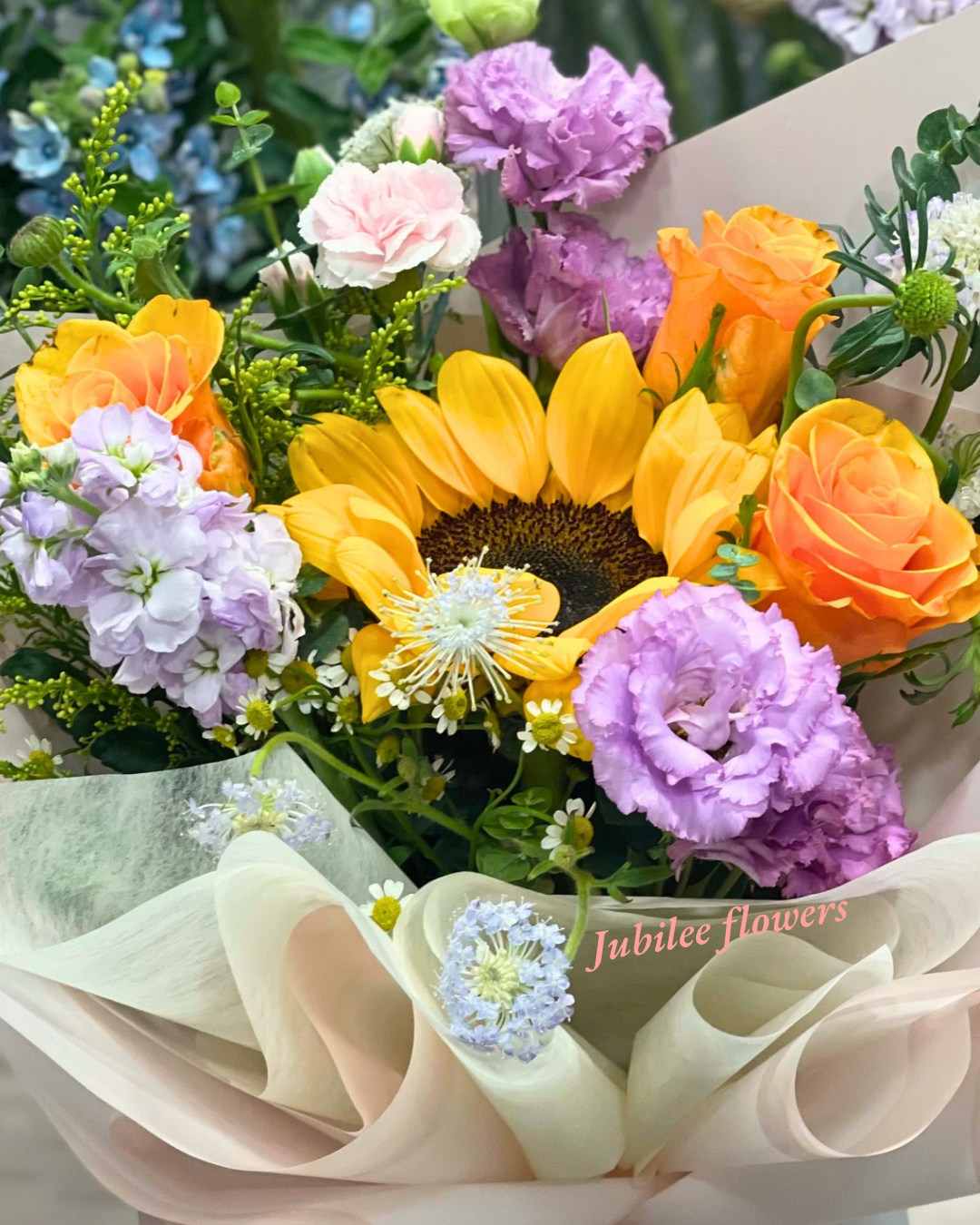 🌻向日葵 · 玫瑰混搭花束 