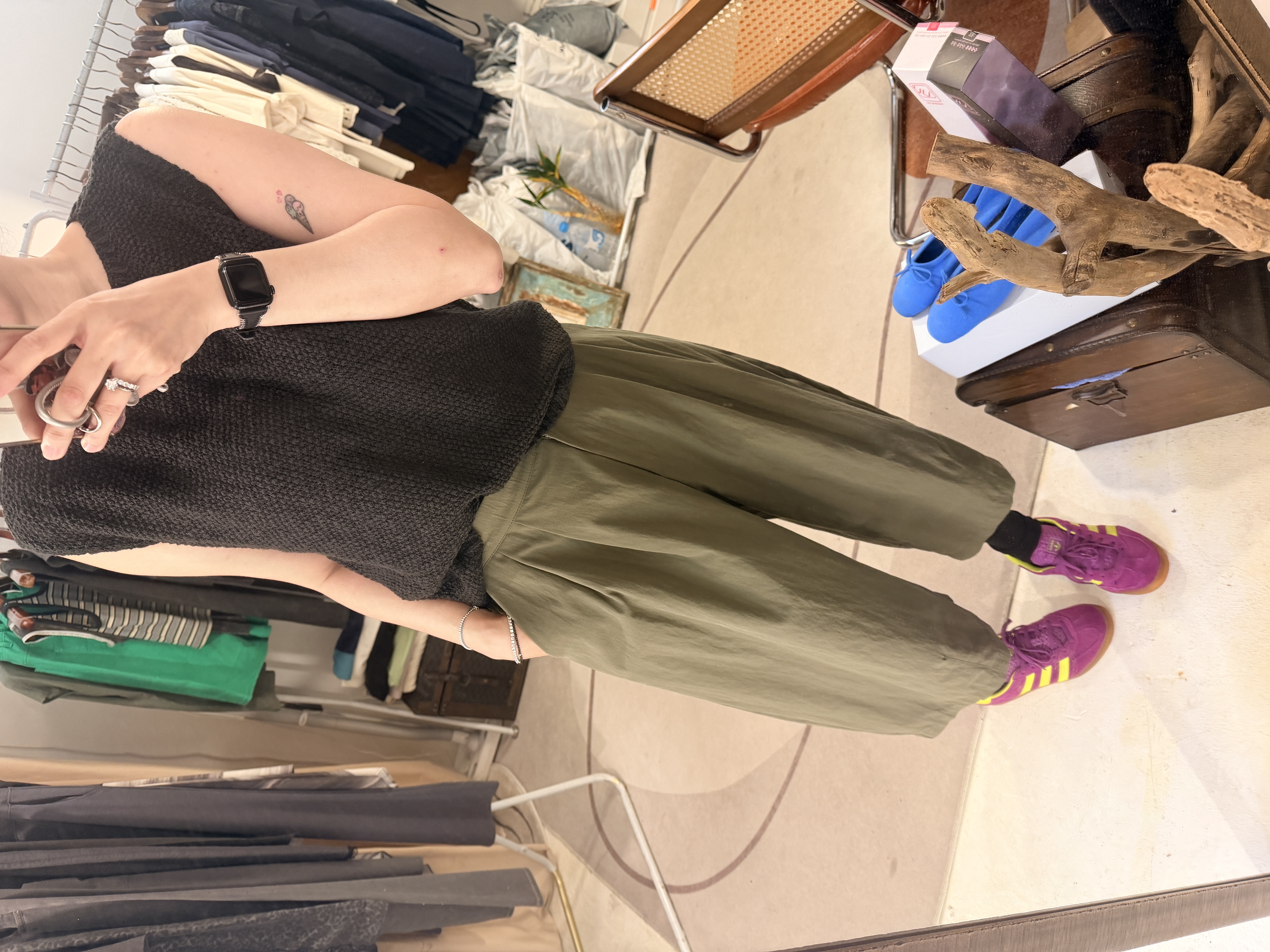 Lantern shaped pants