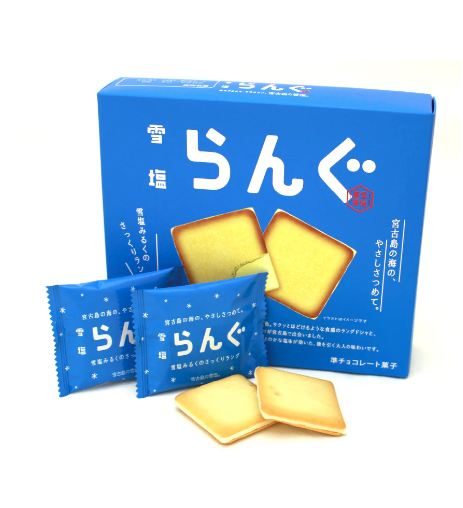【預訂】日本5月份快閃限定 宮古島雪鹽 貓舌餅乾