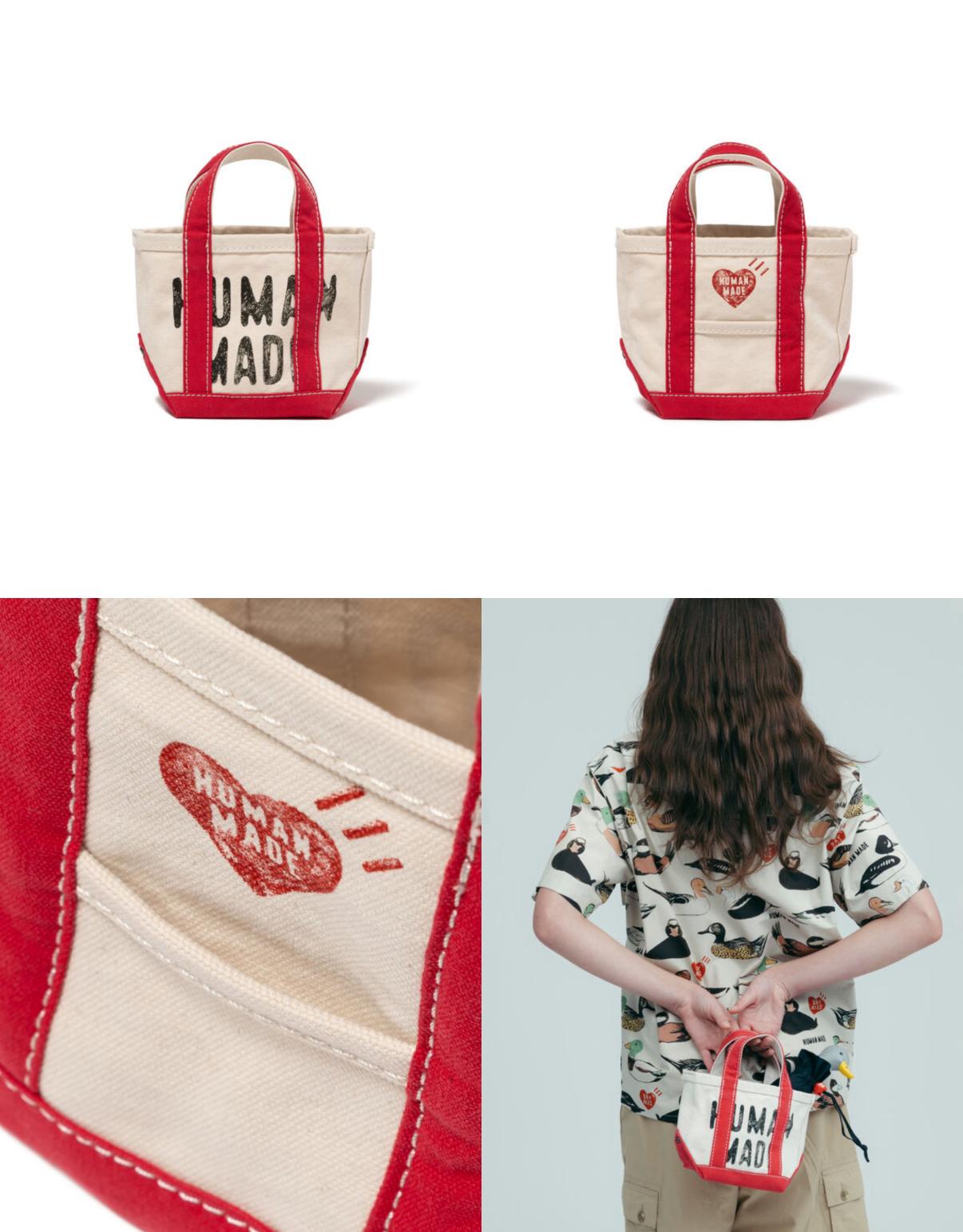 Human made CANVAS TOTE SMALL