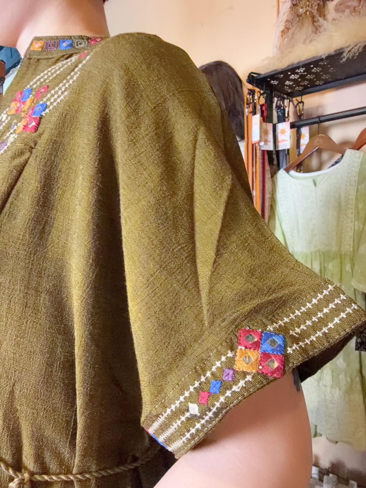 1616 Dark Olive Green 4-Rope OP 46"