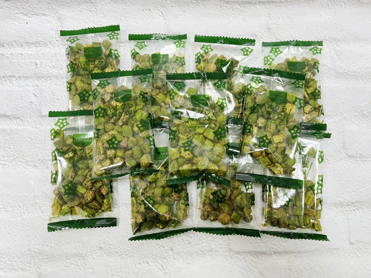 日本製 ASHITAMO 梅子柴魚風味秋葵脆片 秋葵 紀州梅 鰹魚乾