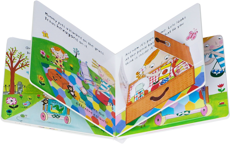 Bloomsbury Publishing LULU 認知早教系列翻翻書 Lulu loves Shapes