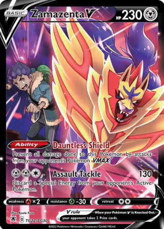 Pokemon TCG Astral Radiance - Zamazenta V-TG22/TG30