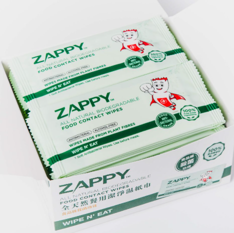 Zappy餐用濕紙巾50片裝