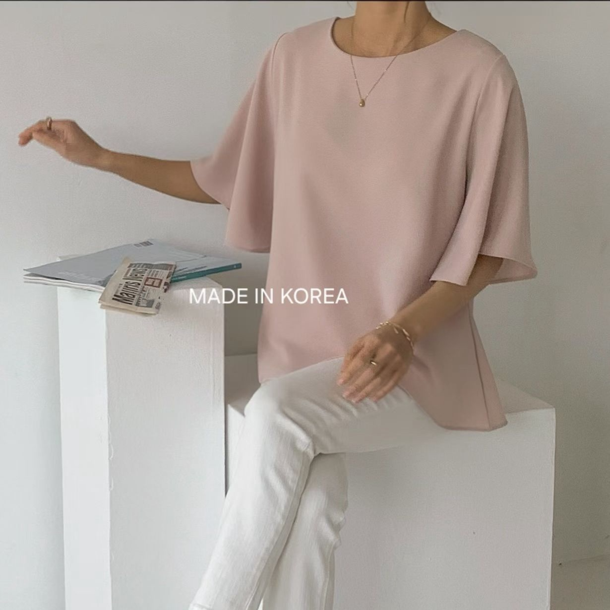 G6189 韓國🇰🇷靚料淨色A cut top