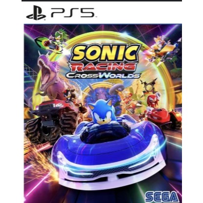 (🔥NEW RELEASE🔥) Sonic Racing Cross Worlds Full Game (PS4 & PS5) Digital Download