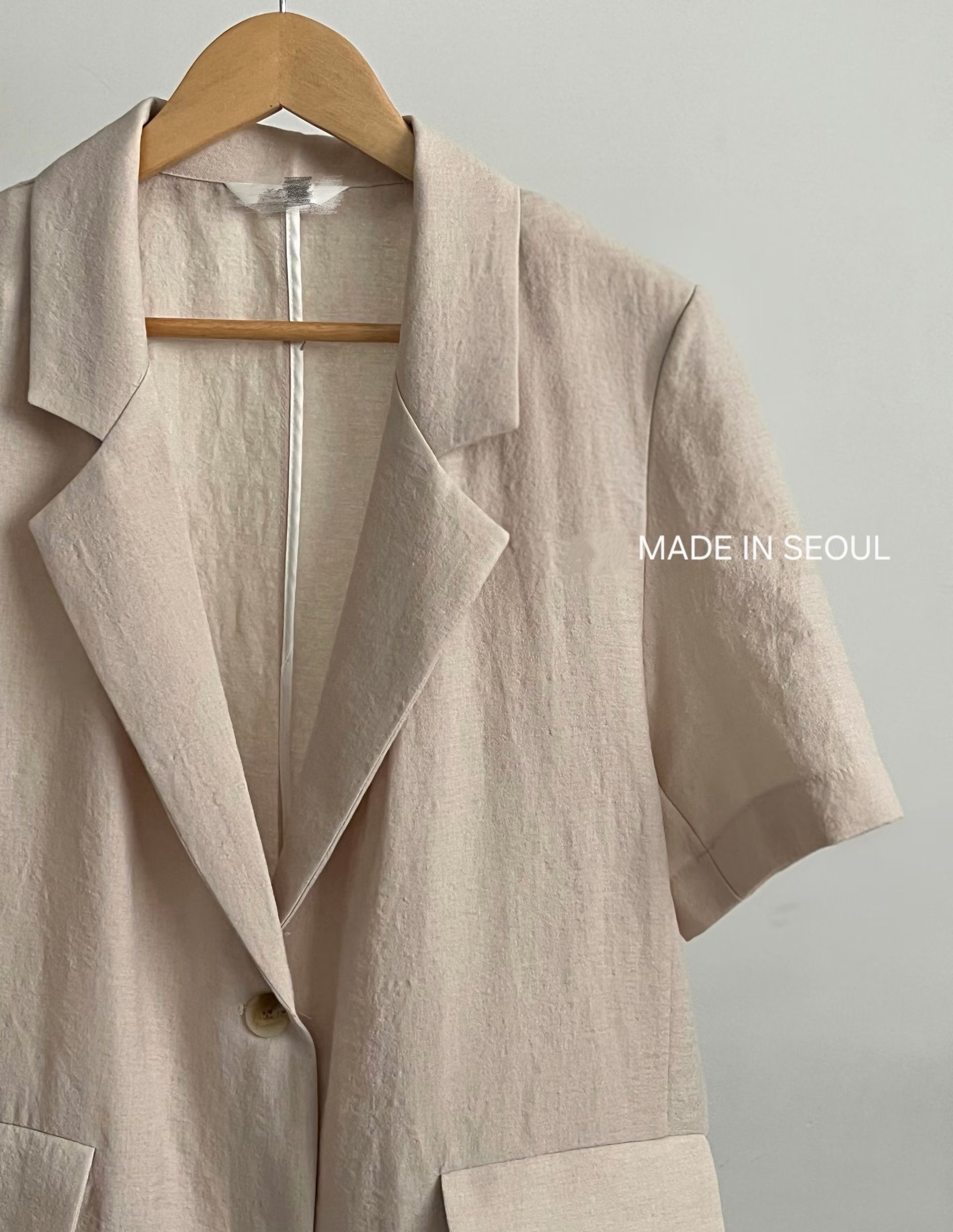 G6255 韓國🇰🇷短袖西裝外套