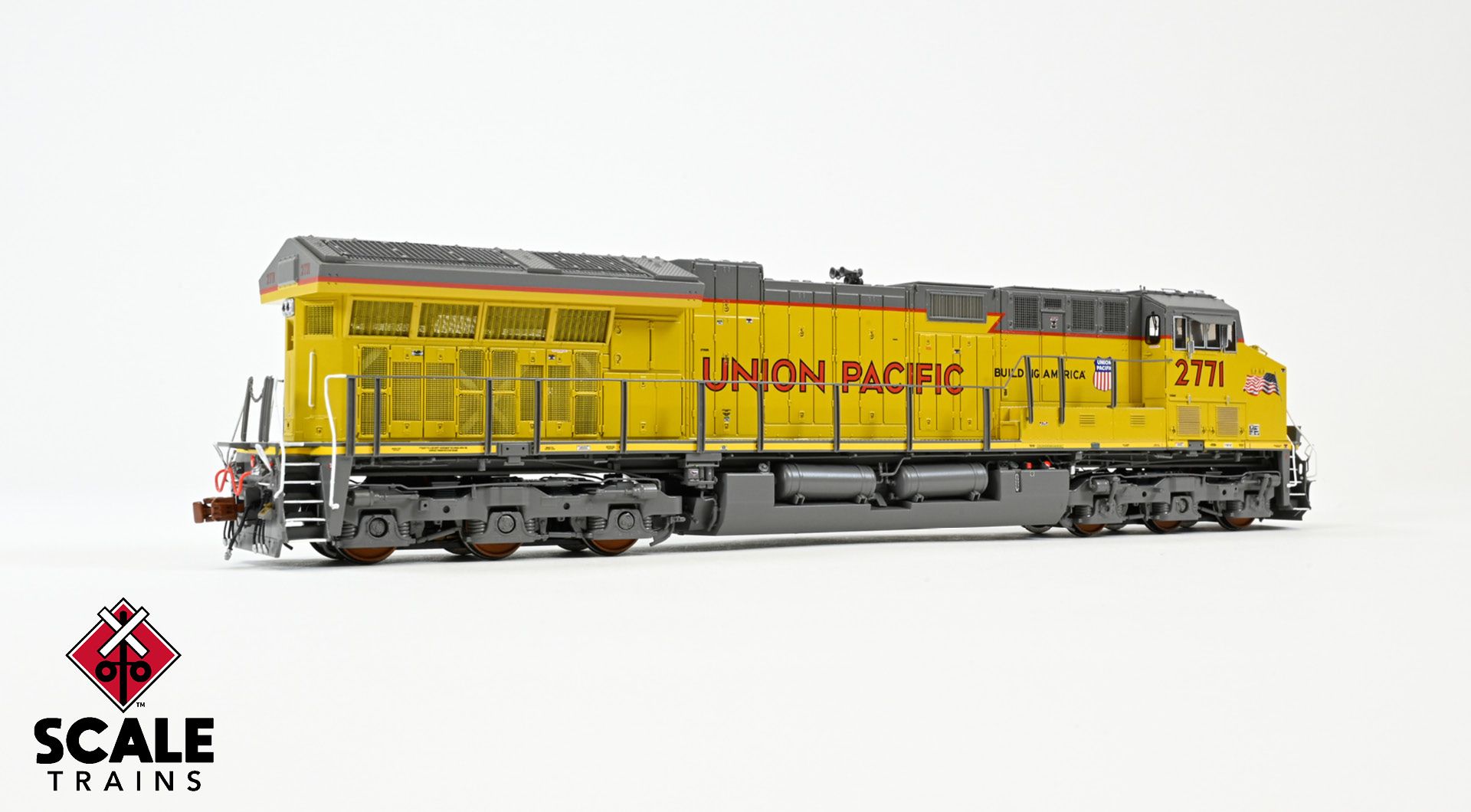 Scaletrains GE Tier 4 GEVO UP ET44AH #2784 Small Flag Scheme 