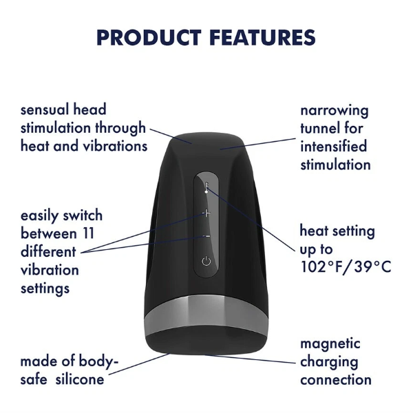 Satisfyer Men Heat Vibration 熱感震動器