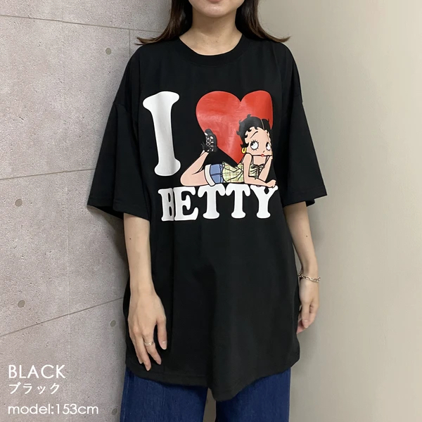日版🇯🇵Betty Boop 寬身Tee