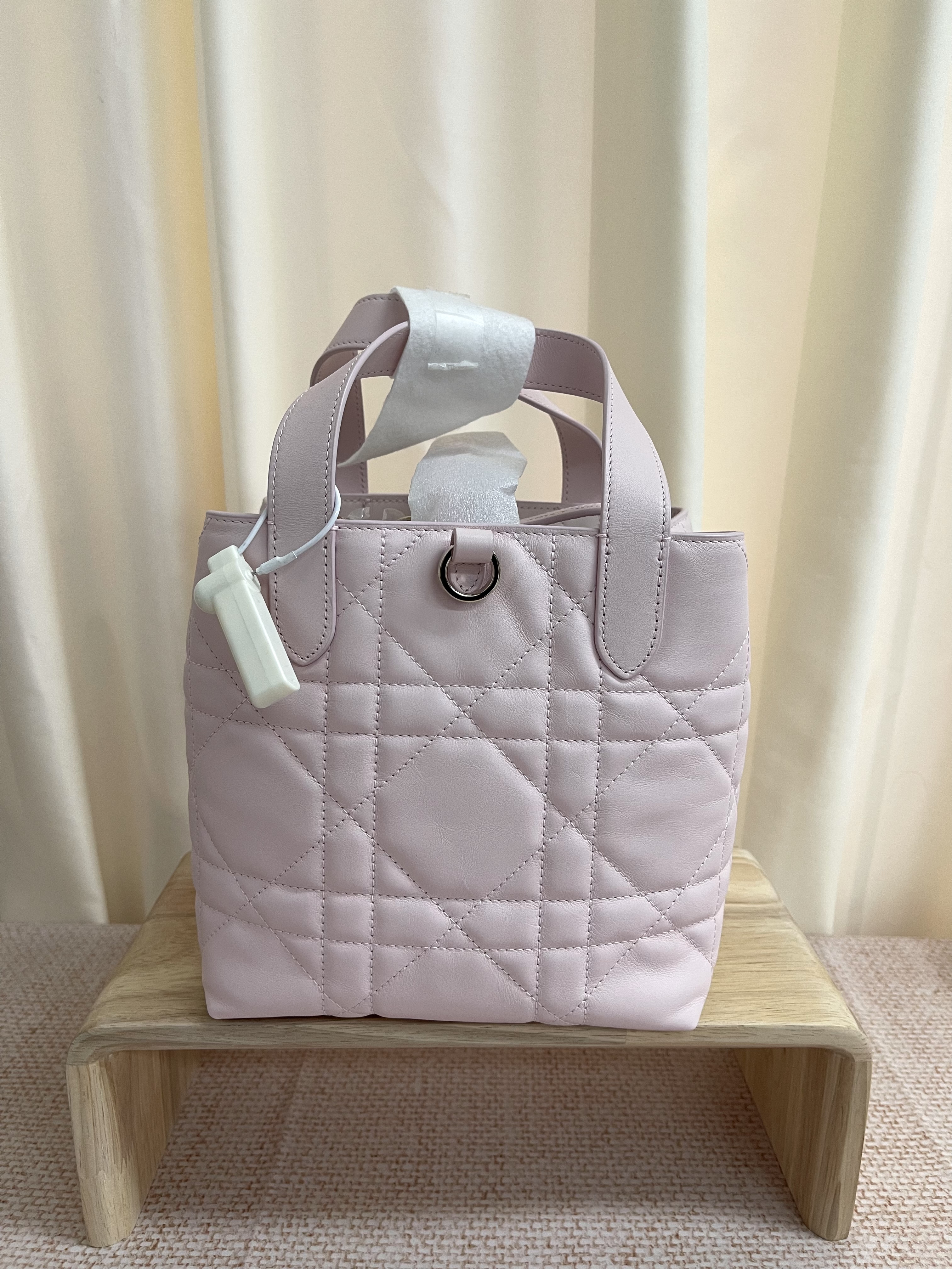 Pre-owned Dior Small Toujours Vertical Tote Bag