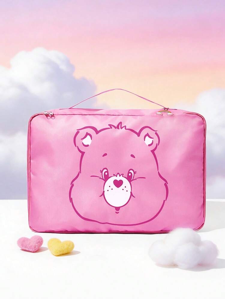 可愛熊熊旅行收納包