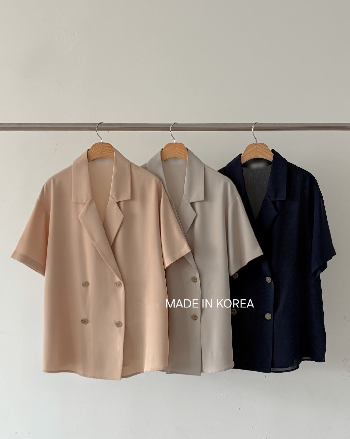 G6270 韓國🇰🇷靚料孖襟西裝外套