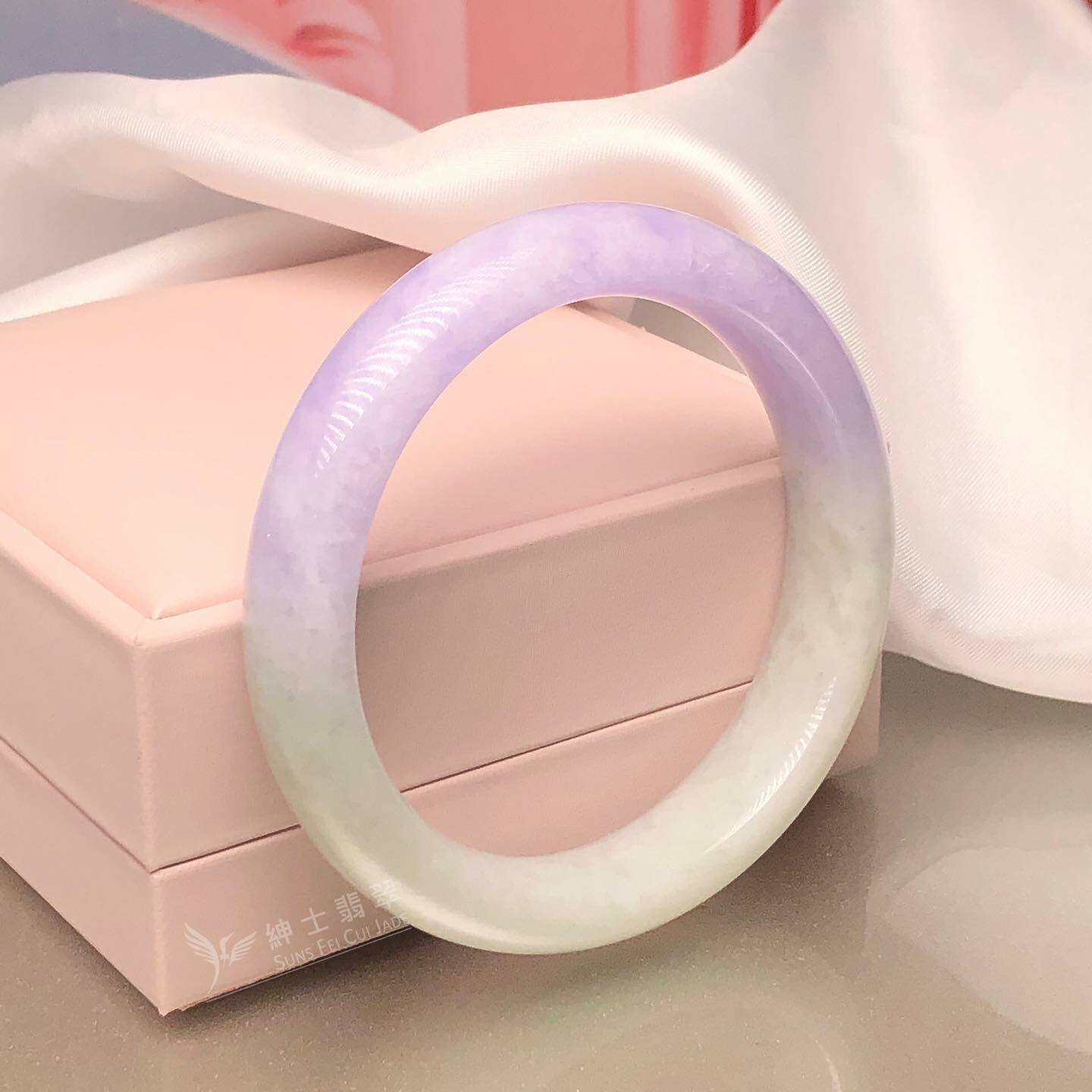 冰藍紫福鐲56.6mm