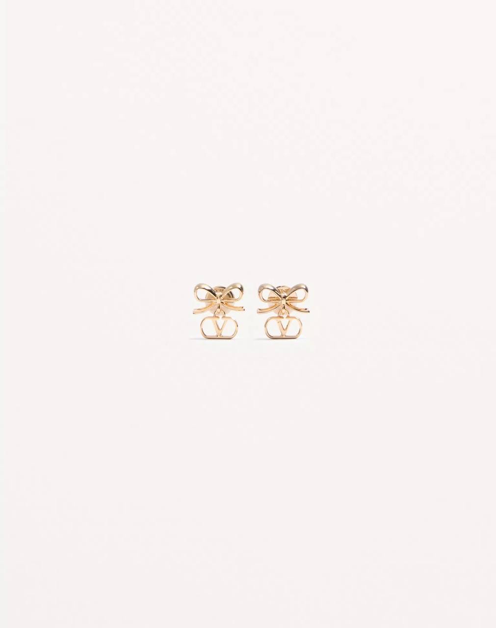 折後✨新款🆕訂貨📮Valentino 蝴蝶結VLogo 耳環