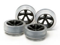 Soft Low-Profile Tire - w/Carbon 5-Spoke Wheel Set