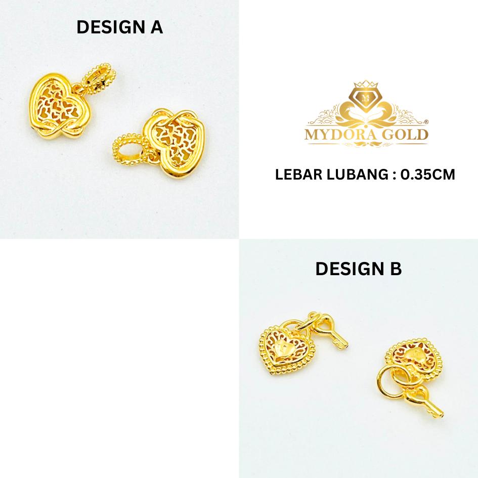 MYDORA Charm Everlove Heart Collection (5G) l EMAS 916/22K