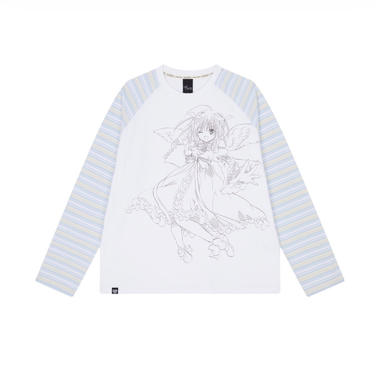 Luvistrue SHUGO CHARA! RAGLAN LONG SLEEVE(WHITE)