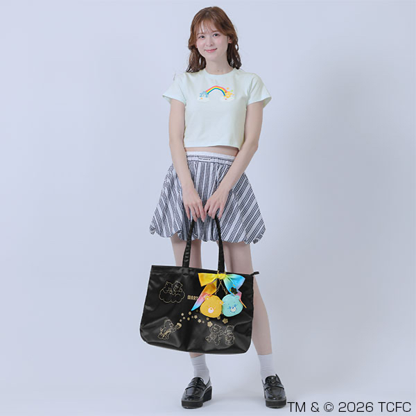 🎀【預訂】MARY QUANT x Care Bears Gold Print Tote BK