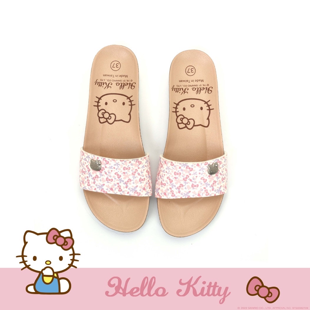 🇹🇼台灣直送🇹🇼 Hello Kitty 小碎花拖鞋