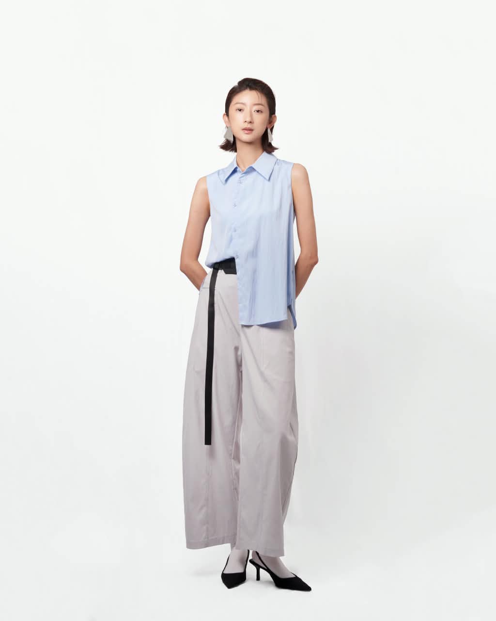 VIL-LP886057 BARREL TROUSER