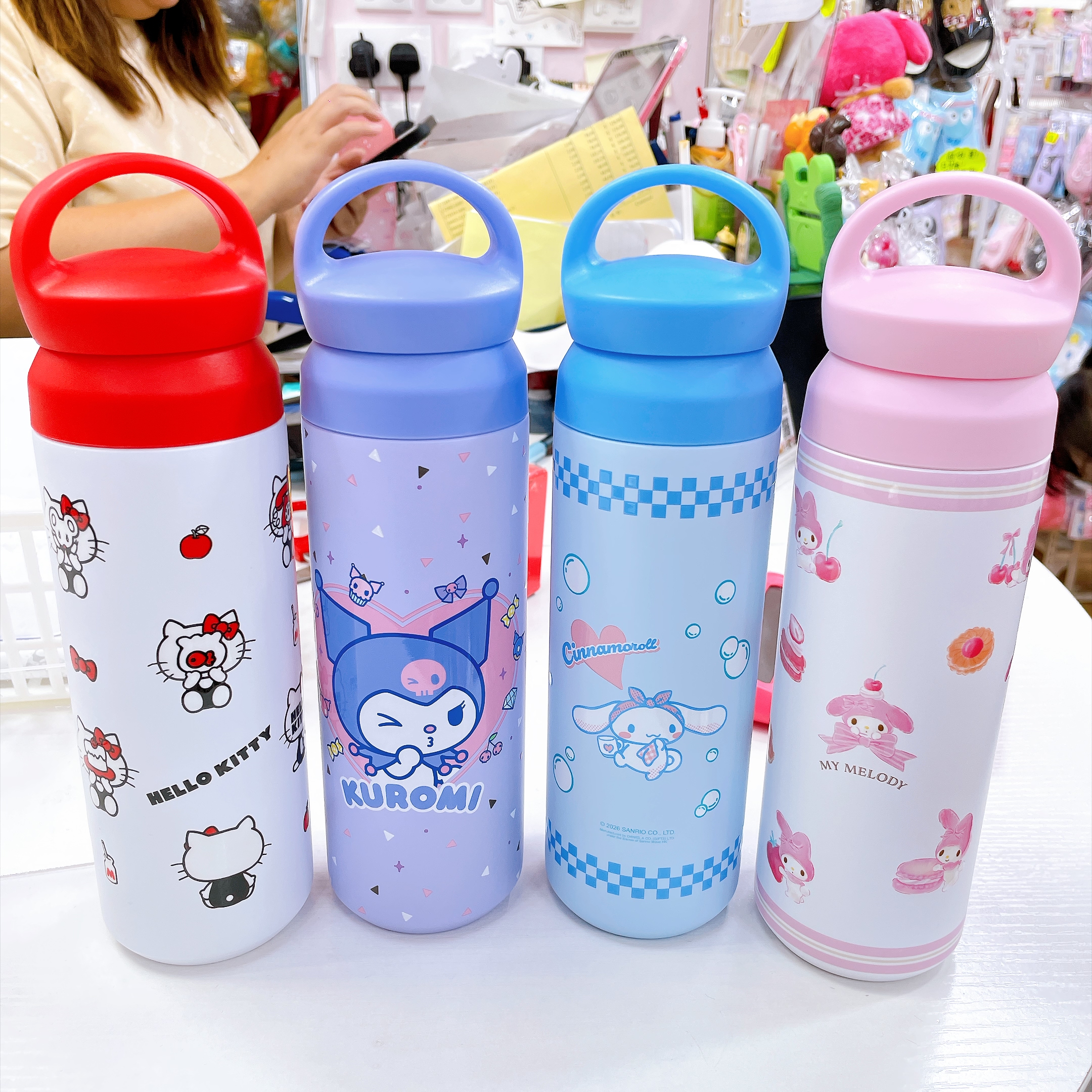原裝行貨Sanrio 500毫升不鏽鋼保溫樽可以保溫6至8小時
