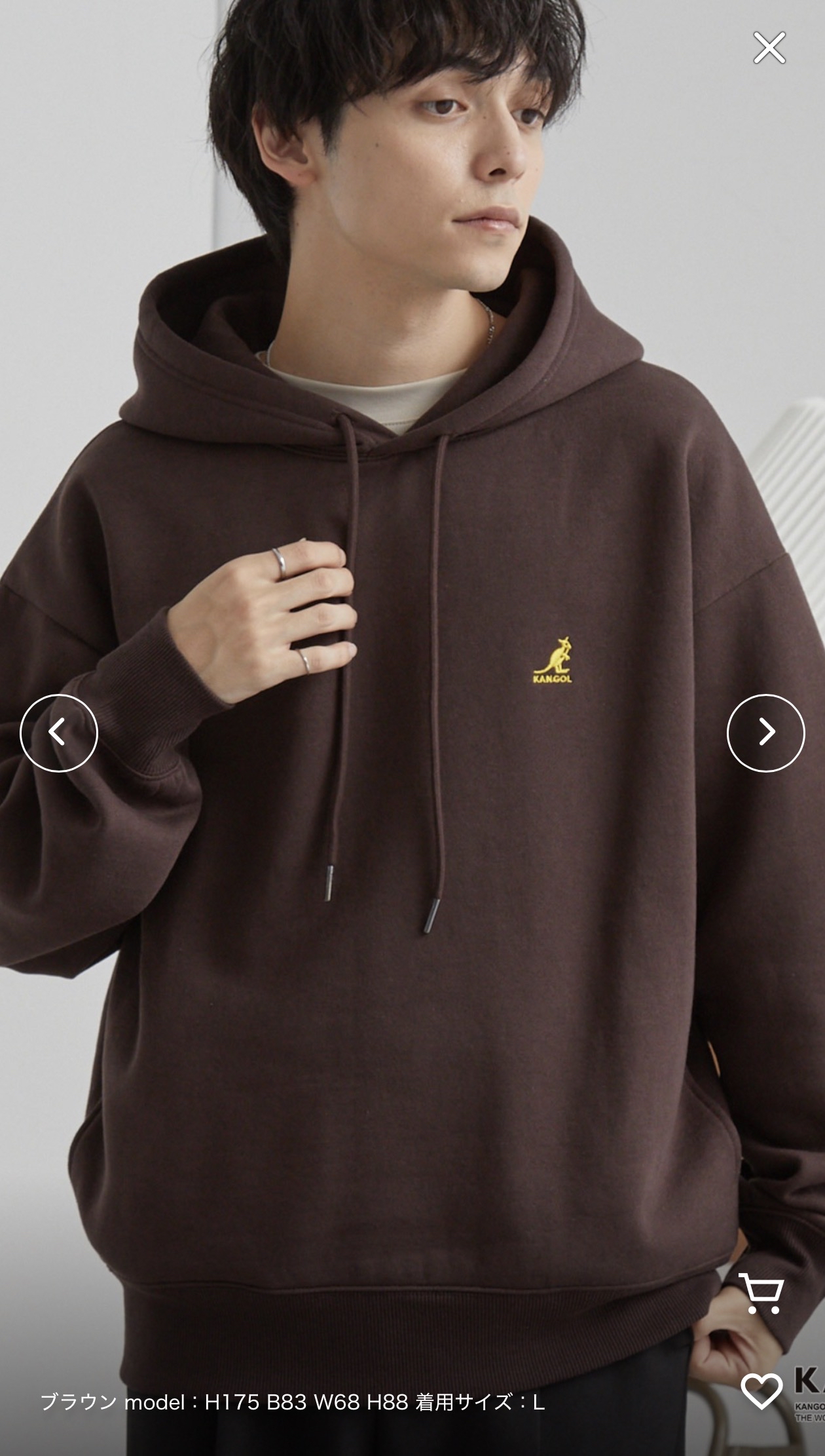 KANGOL 套頭衛衣(男/女）