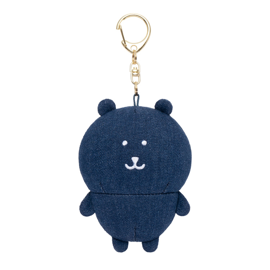 ✨連線商品需補運費✨日本 Nagano Characters 拿加野角色 デニムなくまマスコット 牛仔熊/呢喃熊公仔掛飾