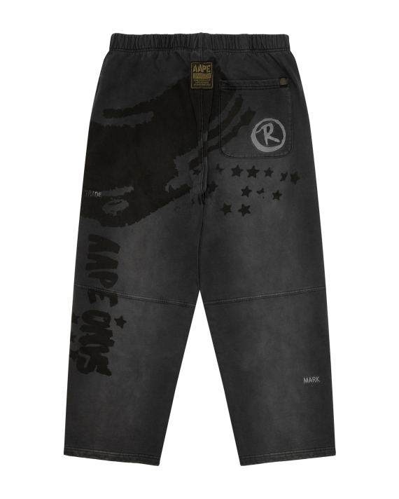 AAPE Embroidered graphic pants (C650XXR)