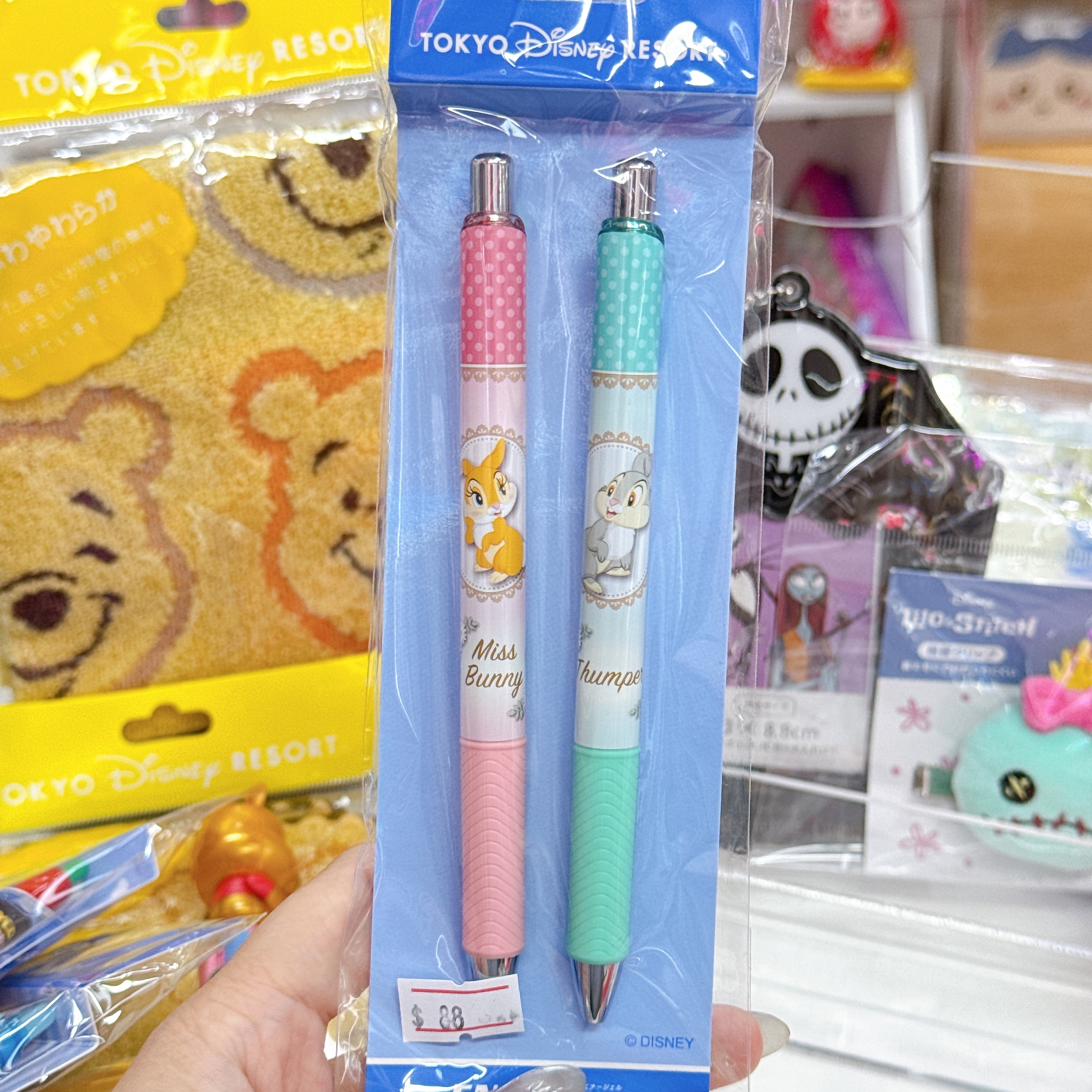 日本直送東京迪士尼 miss bunny 🐰原子筆