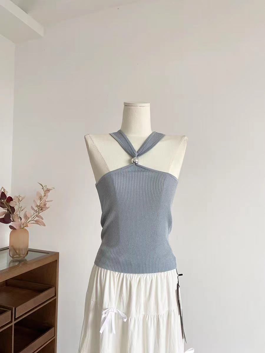 TP361挂脖纯欲抹胸