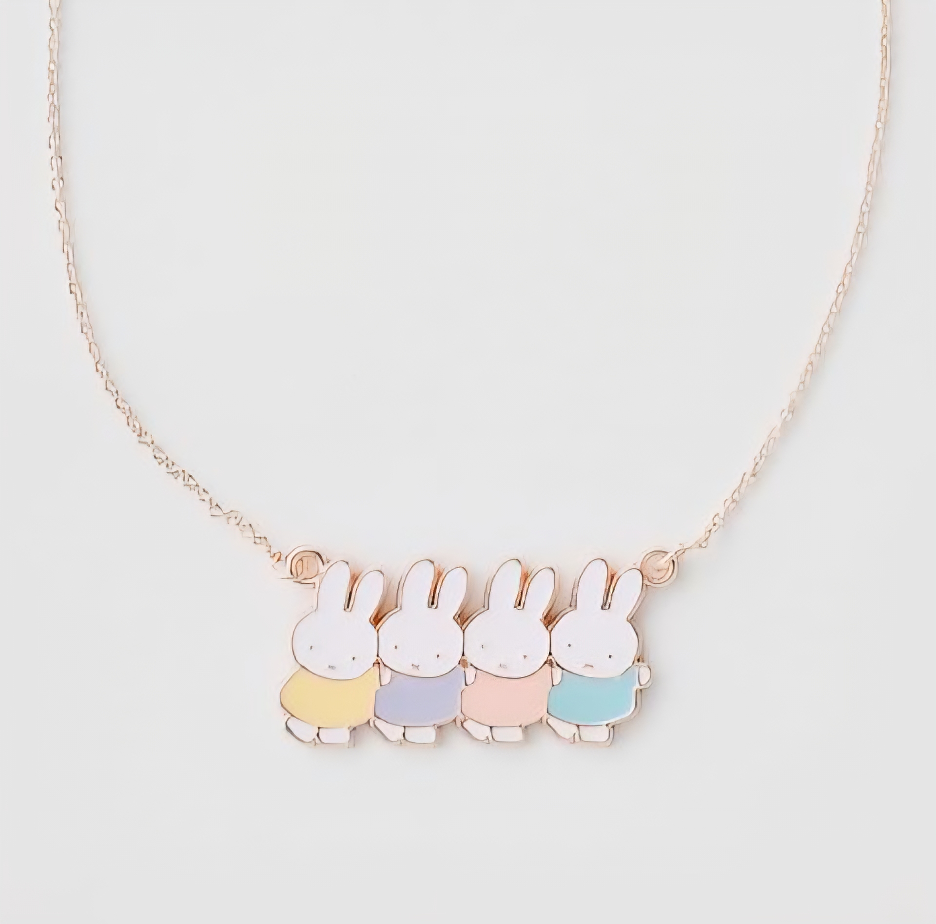 miffy 合金頸鍊 兔x4 SM-MF47231