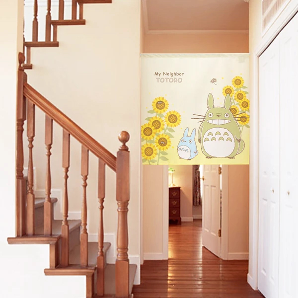 日本進口 龍貓“太陽花” 門簾