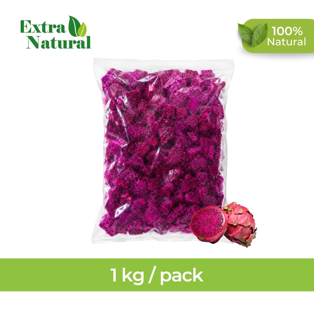 Frozen Red Dragon Fruit Chunk