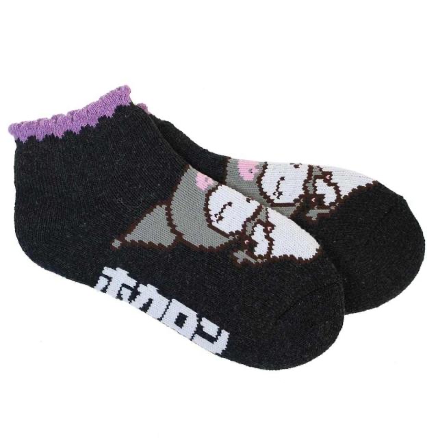 Sanrio kuromi (23~25cm)室內保暖襪SIL763003-002