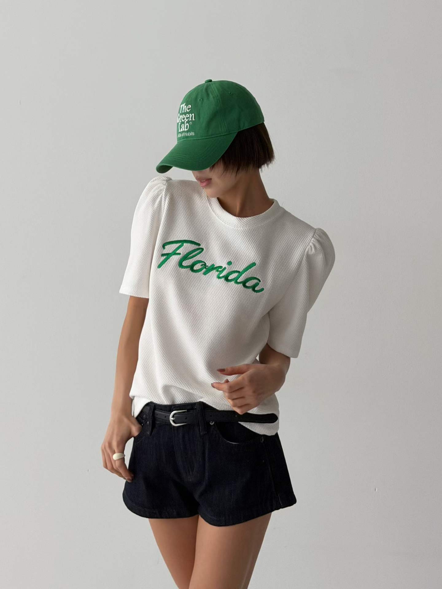 <限時預購> Florida 華夫格澎澎袖 Top TW260307K03 《9/3截單，預計4月中旬到港》