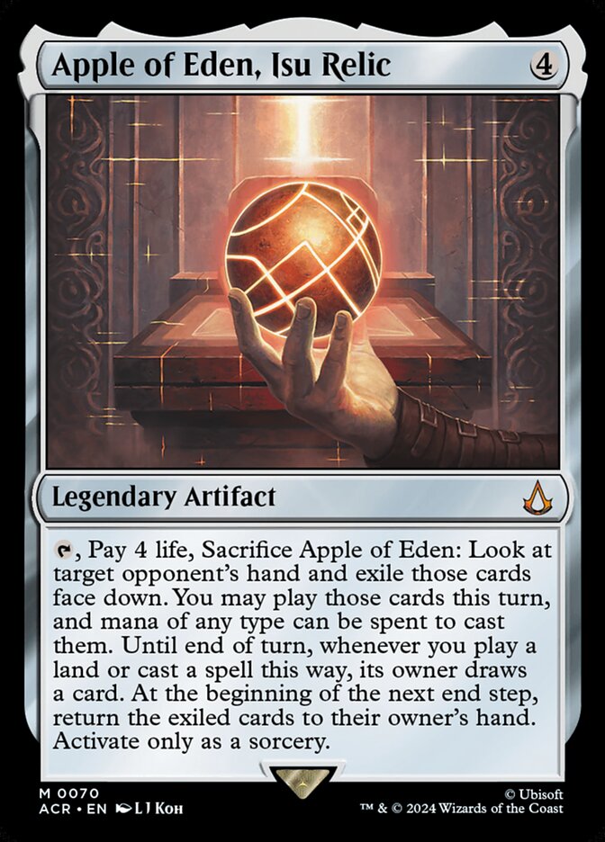 Apple of Eden, Isu Relic #70