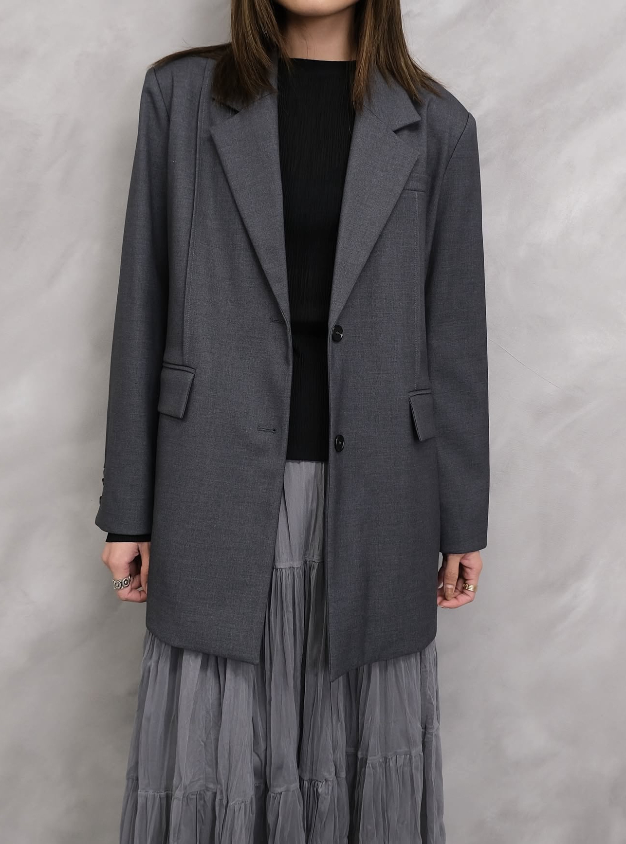 High quality casual blazer (with belt) #jk17