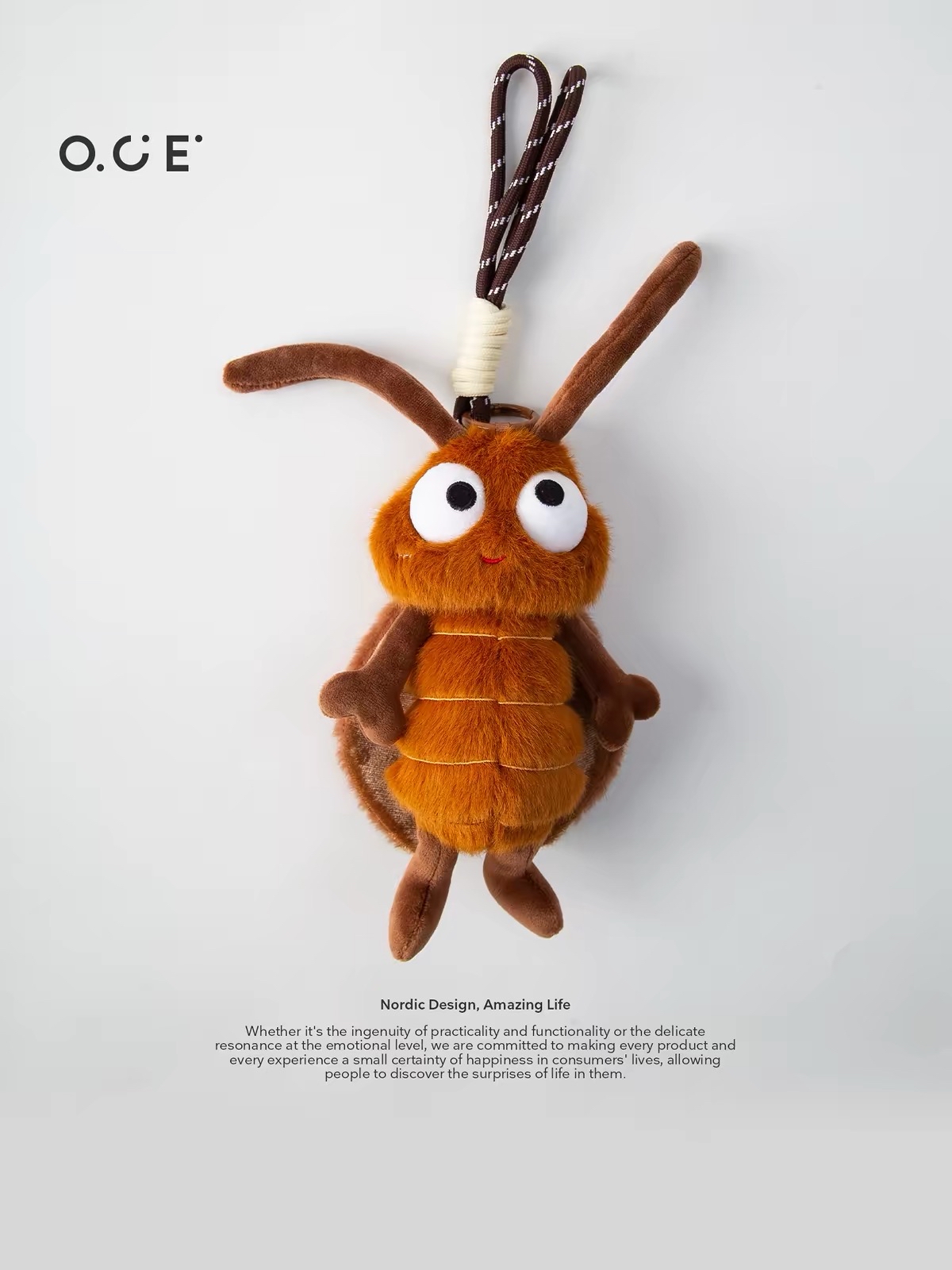 Big eye cockroach Pendant 