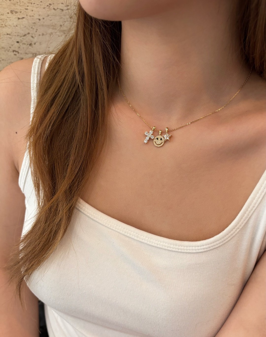 18K 培育鑽石項鏈 d1.08 G5.2 