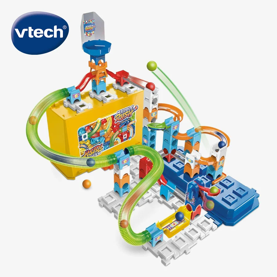 VTech Marble Rush Build & Store Box Set VTech 偉易達 積木盒滾珠軌道套裝